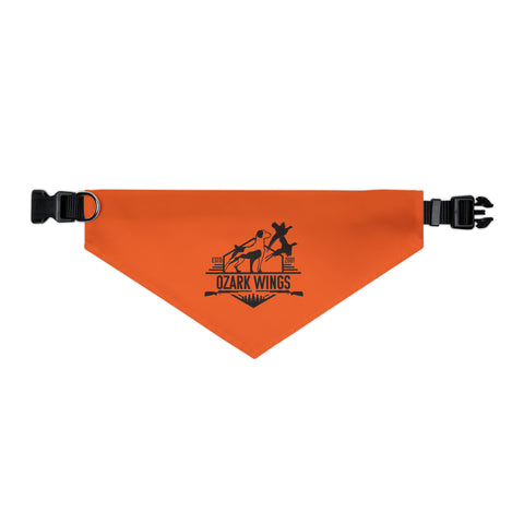 Ozark Wings Hunter Orange Dog Bandana